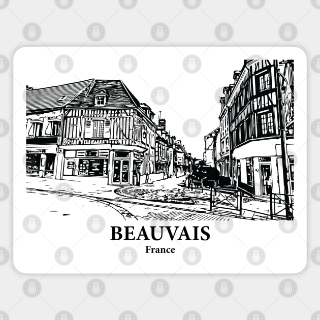 Beauvais - France Magnet by Lakeric